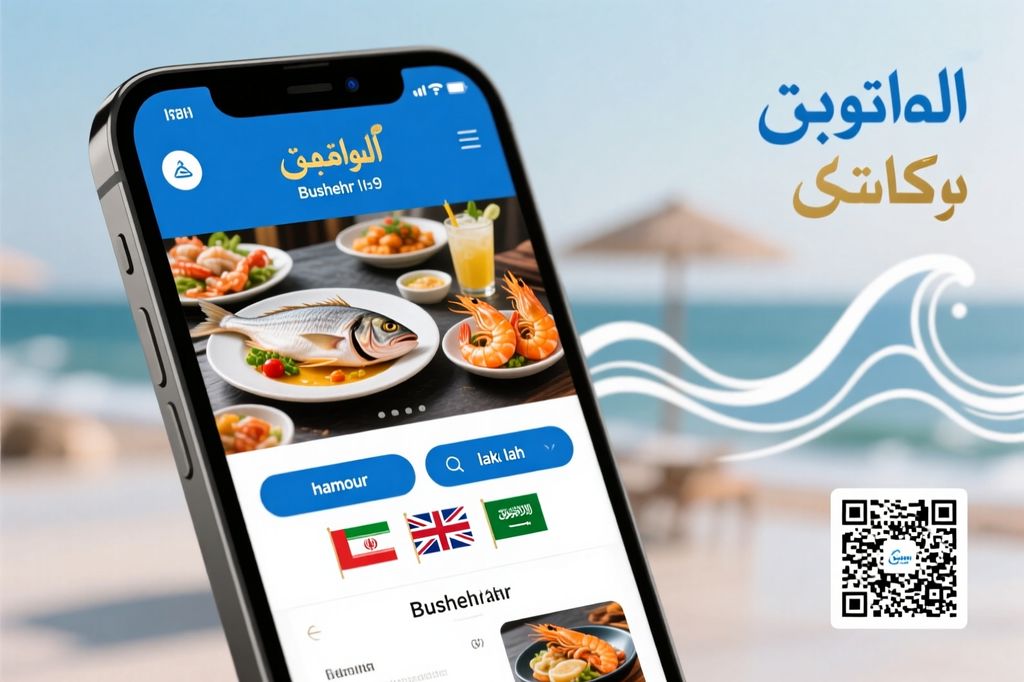 منو دیجیتال بوشهر