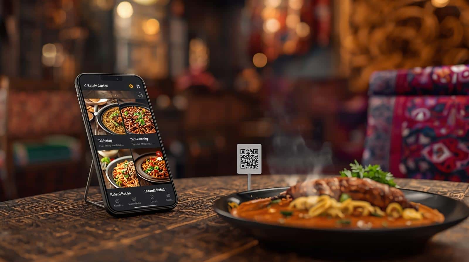 منو دیجیتال زاهدان